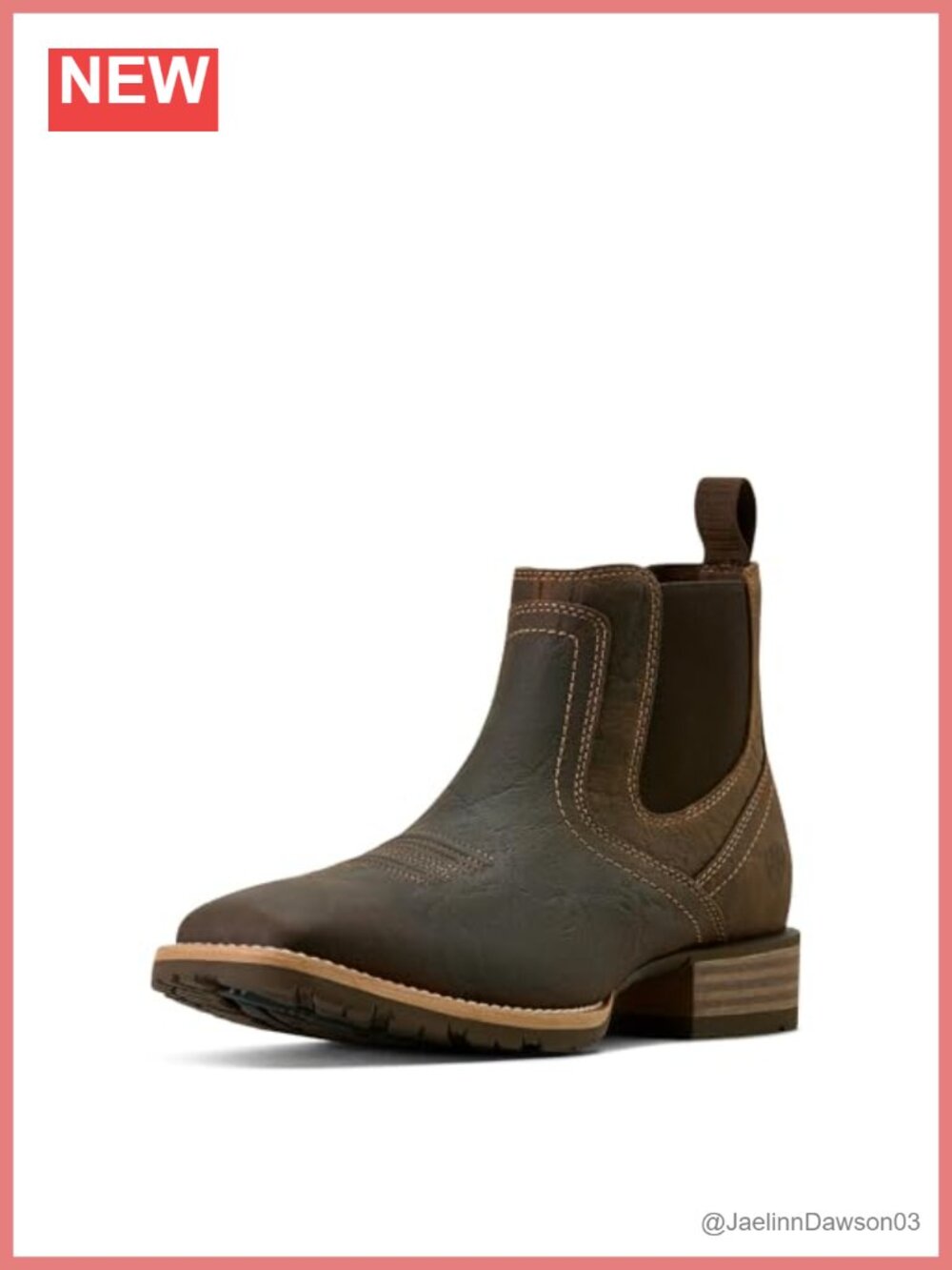 Ariat Hybrid Low Boy Chelsea Boot Square Toe Pull-On Women's Ankle